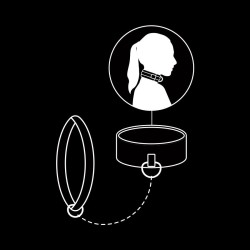 collier chaîne doublure en noprène