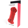 corde japonaise 5 m rouge