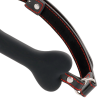 bâillon en silicone noir