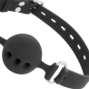 bton en silicone respirant noir