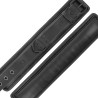 menottes réglables en cuir noir