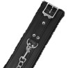 menottes bdsm doublées noires