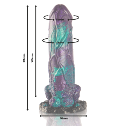 gode basilic double plaisir écailleux grande taille