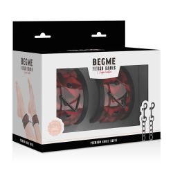 chevilles premium édition rouge avec doublure en néoprène