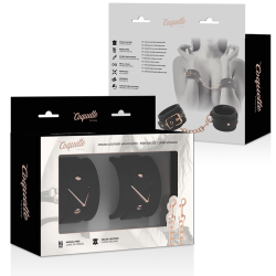 menottes fantasy en cuir végan avec doublure en noprène