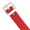 collier cuir vegan rouge femme accessoire fétiche