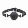 bâillon à boule en silicone respirant taille l