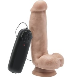gode 12 cm avec billes vibrateur skin