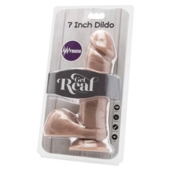 gode 18 cm avec billes vibrateur skin