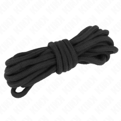 corde en coton 10 mètres noir