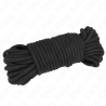 corde en coton 20 mètres noir