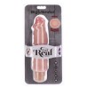 grand vibrateur double densité 20,5 cm peau