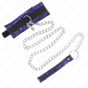 collier court en dentelle de velours avec ceinture 105 cm avec garniture en nylon 44 x 5,5 cm