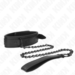 collier de bondage en néoprène modèle 2 avec ceinture 78 cm réglable 37,5 x 49,5 cm