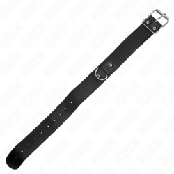 collier avec ceinture 116 cm bracelet noir ajustable 32-50 cm x 8 cm