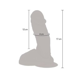 peau de gode vibrant en silicone