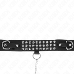 collier avec bracelet 65 cm avec brillant réglable 37-42 cm x 5,3 cm