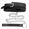 collier avec bracelet à boucle brillante 65 cm 48,5 cm x 5,3 cm