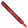 collier avec bracelet rouge 65 cm ajustable 36-43 cm x 5 cm