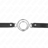 gag avec plusieurs o-rings 5 cm noir 63 x 2,5 cm