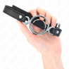 gag avec plusieurs o-rings 5 cm noir 63 x 2,5 cm