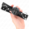 boule noire creuse dure 4,5 cm gag modèle 1 63,5 x 2 cm