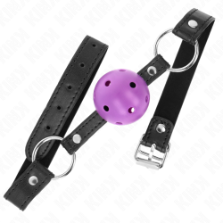 balle creuse dure violet 4,5 cm bag 63,5 x 2 cm