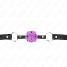 balle creuse dure violet 4,5 cm bag 63,5 x 2 cm