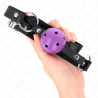 balle creuse dure violet 4,5 cm bag 63,5 x 2 cm