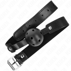 balle respirant noire 4,5 cm bag 65 x 2,5 cm