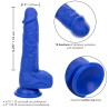 admiral vibrateur gode réaliste sailor bleu