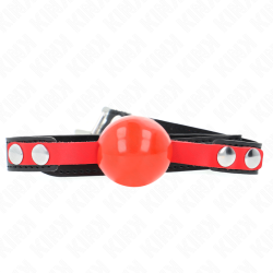 balle tpe souple 4 cm gag modèle 4 60 x 2 cm réglable 37-52 cm