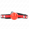 balle tpe souple 4 cm gag modèle 4 60 x 2 cm réglable 37-52 cm