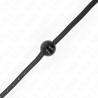 balle solide simple noire 4 cm bag 65 x 1,5 cm