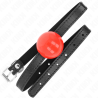 balle solide simple rouge 4 cm bag 65 x 1,5 cm