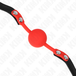 boule silicone rouge 4 cm bag 60 x 2 cm
