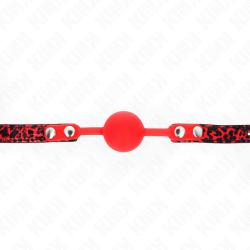 boule en silicone 4 cm gag modèle 2 60 x 2 cm