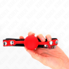 boule en silicone 4 cm gag modèle 2 60 x 2 cm