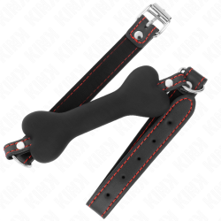 bâton noir os 12 cm 63 x 2 cm