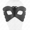 masque en cuirette forme papillon 20 x 9 cm