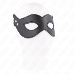 masque en cuirette à rivets modèle 1 26 x 8 cm