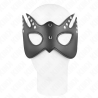masque de chauve-souris avec rivets 23 x 15 cm