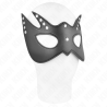 masque de chauve-souris avec rivets 23 x 15 cm