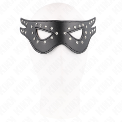 masque sexy en cuirette modèle 2 27 x 13 cm