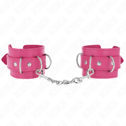 3 appareils-poignets ajustables rose 17,5-25 cm x 6 cm