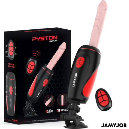 masturbateur automatique pyston base avec dildo à télécommande