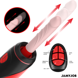 masturbateur automatique pyston base avec dildo à télécommande