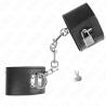 appui-poignets avec fermeture par cadenas noir ajustable 16-23 cm x 5,5 cm