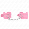 appui-poignets simples rose réglable 20-23 cm x 5,5 cm