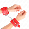 appareils-poignets simples rouge ajustables 20-23 cm x 5,5 cm